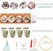 11 Count Stamped Cross Stitch Kits for Adults Beginners, Hand Embroidery Christmas Ornaments kit